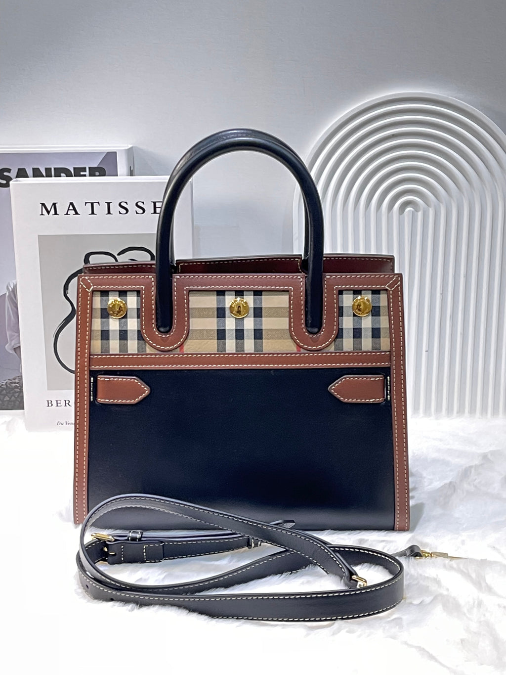Burberry Mini Title Bag