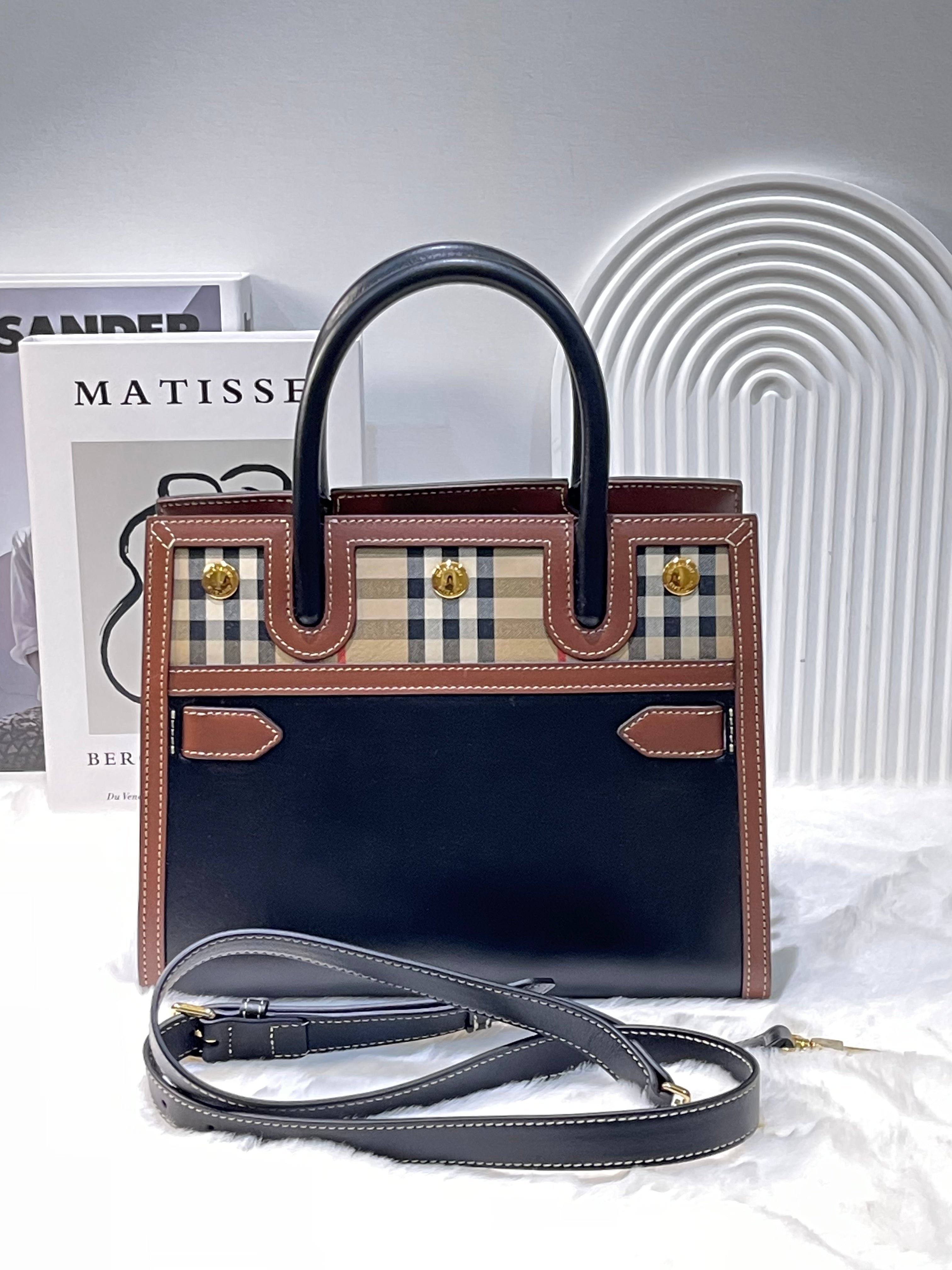 Burberry Mini Title Bag