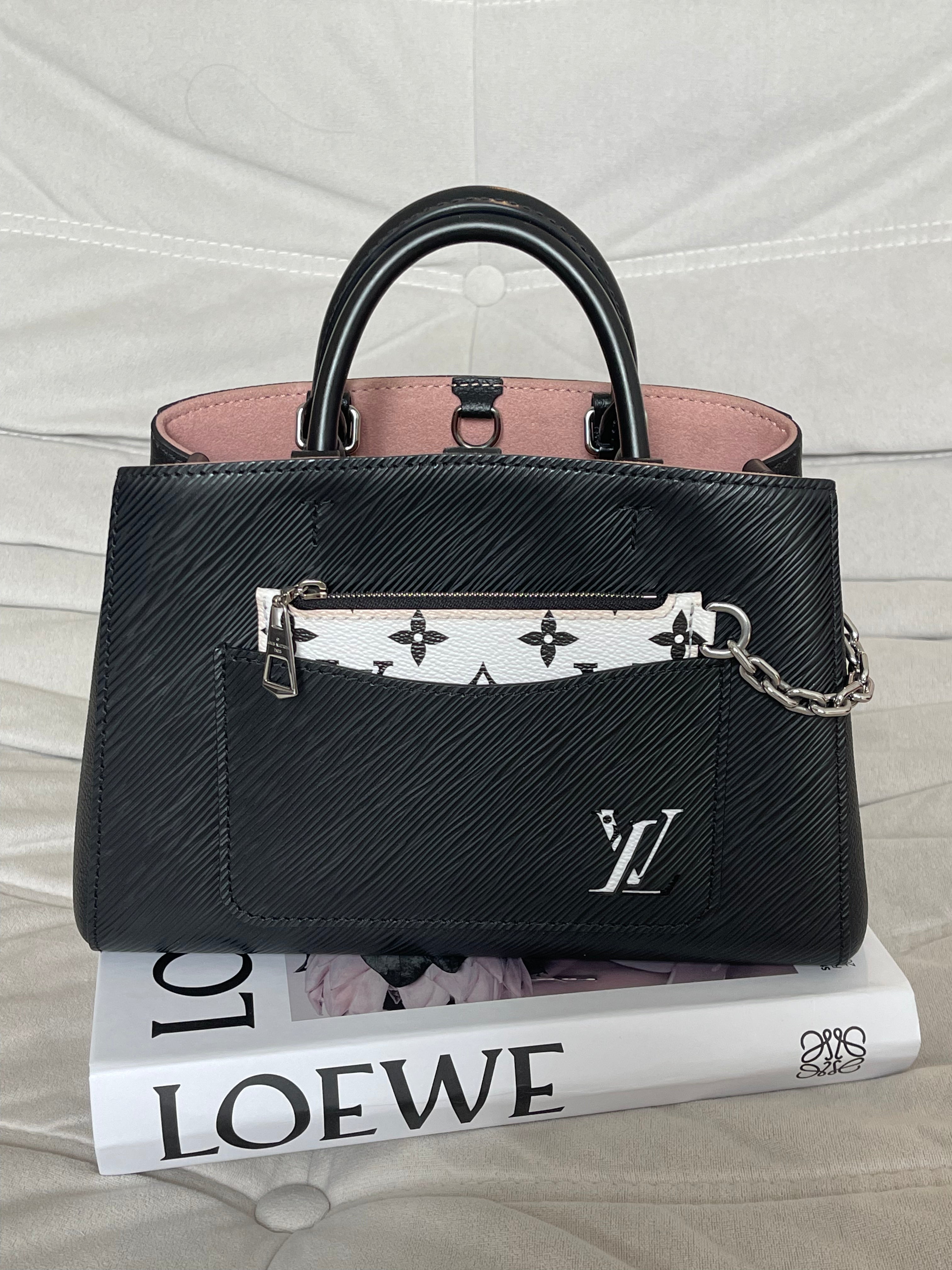 LV Black Marelle Tote BB