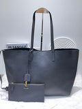 YSL leather tote bag