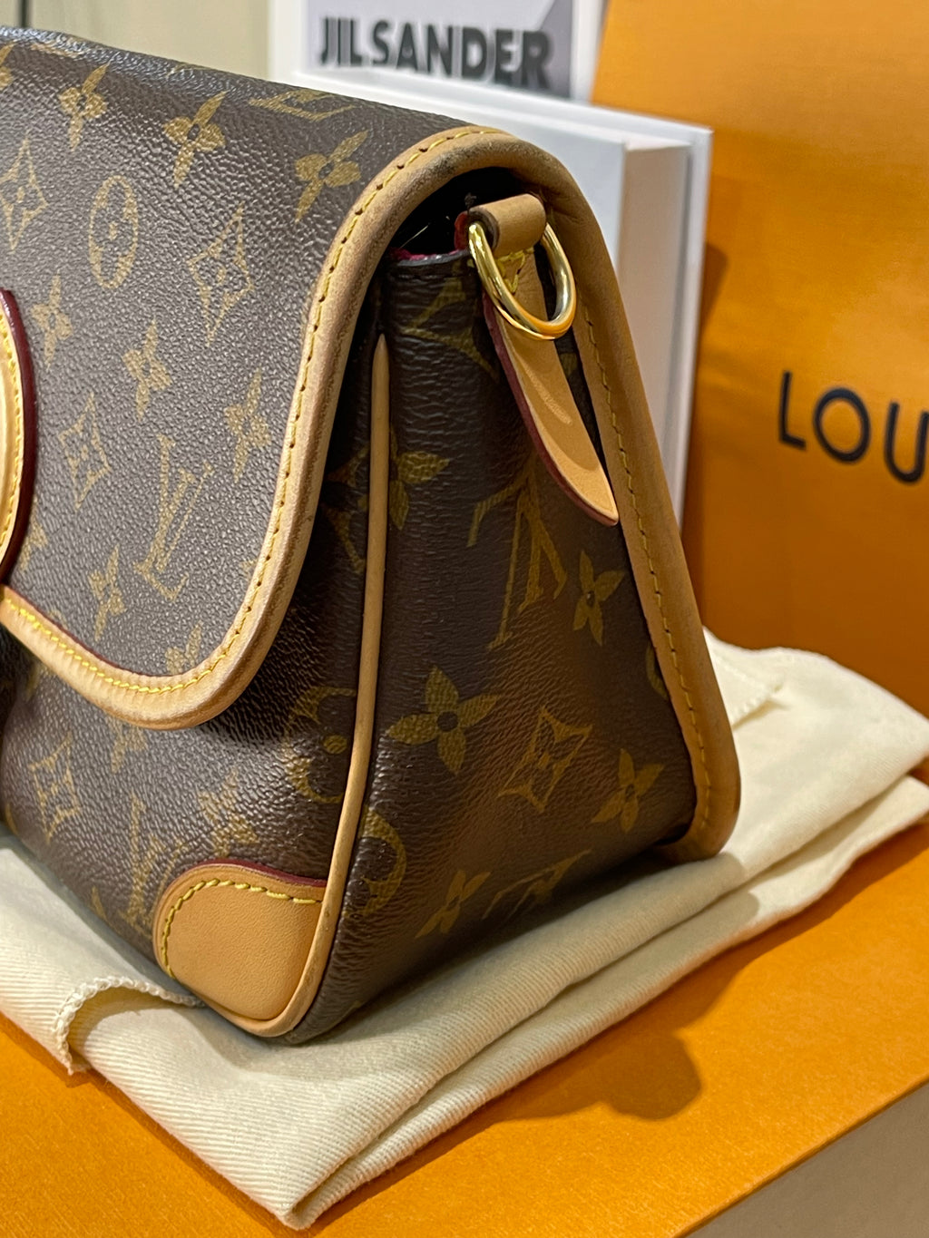 LV Diane Monogram Microchip