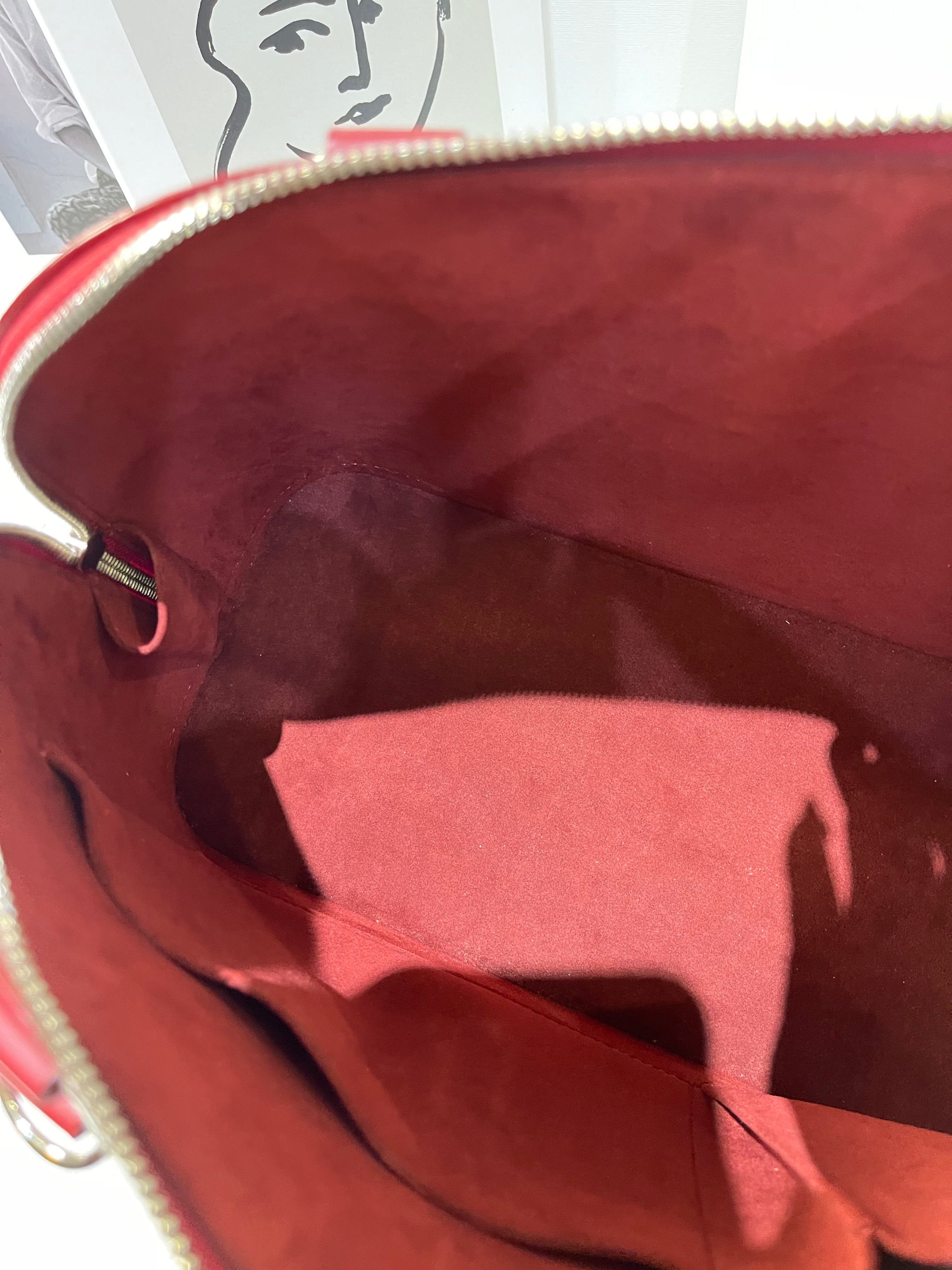 LV Epi Leather Alma PM