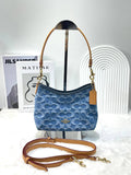 Coach Mini Blue Denim
