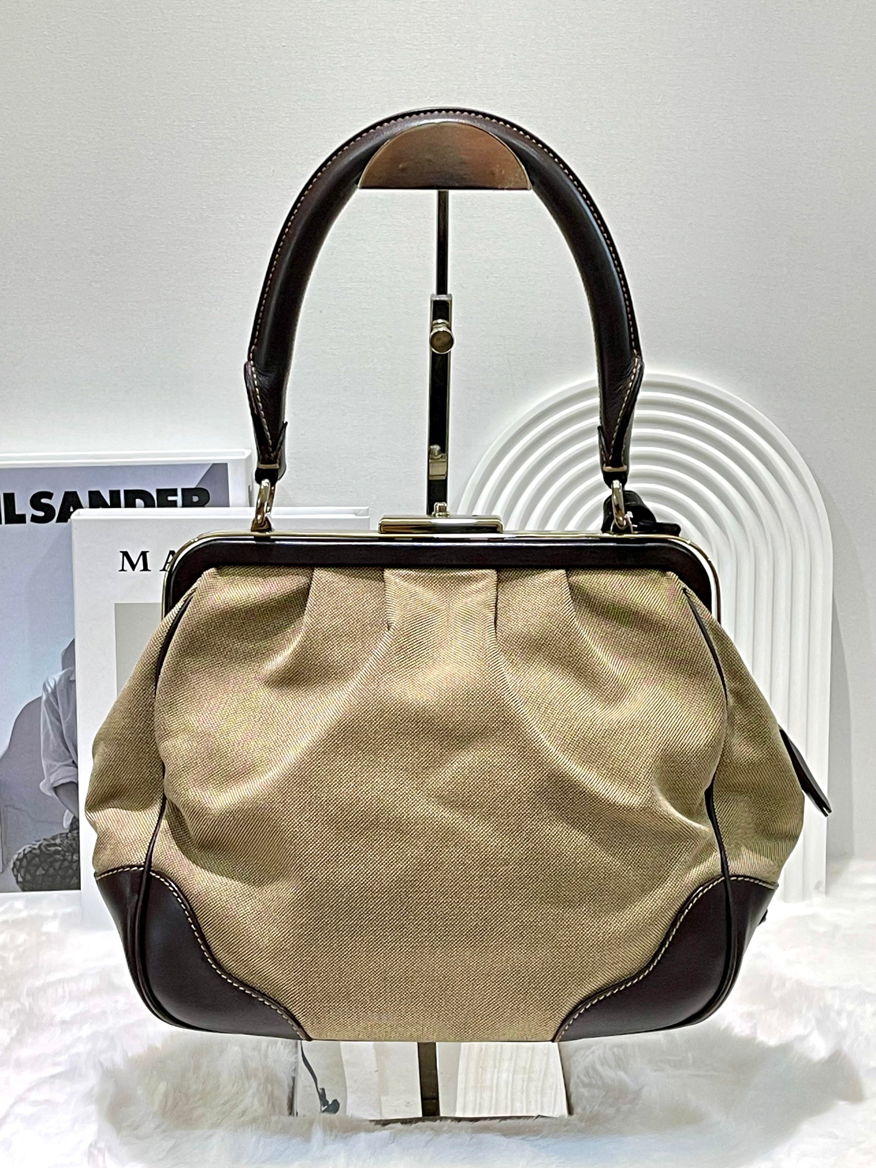 Prada Jacquard Handbag