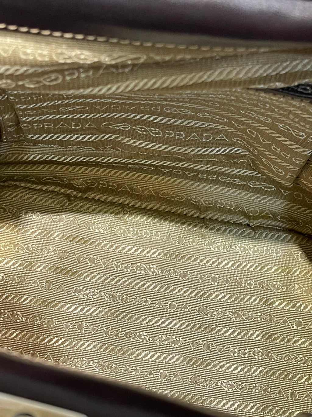 Prada Jacquard Handbag