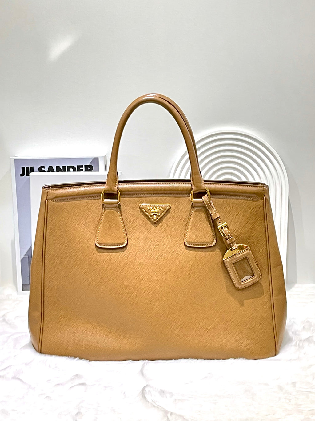 Prada Large Caramel Galleria