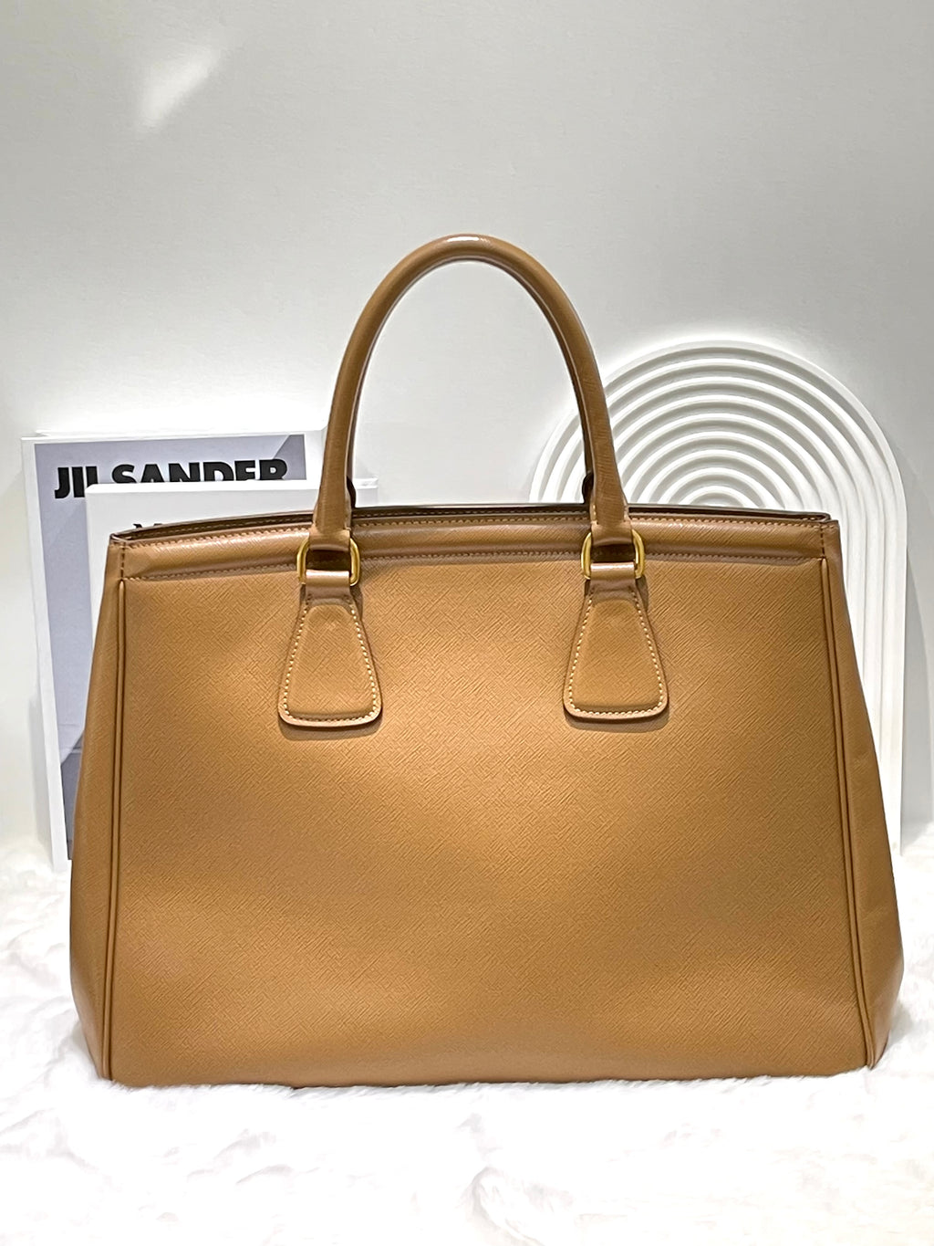 Prada Large Caramel Galleria