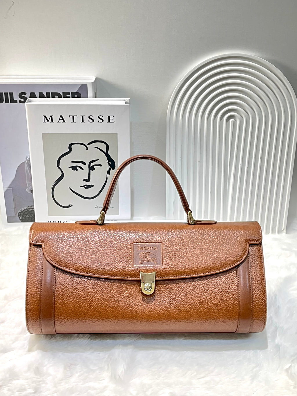 Burberry vintage doctor bag