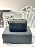 Chanel Black Caviar Vanity Bag