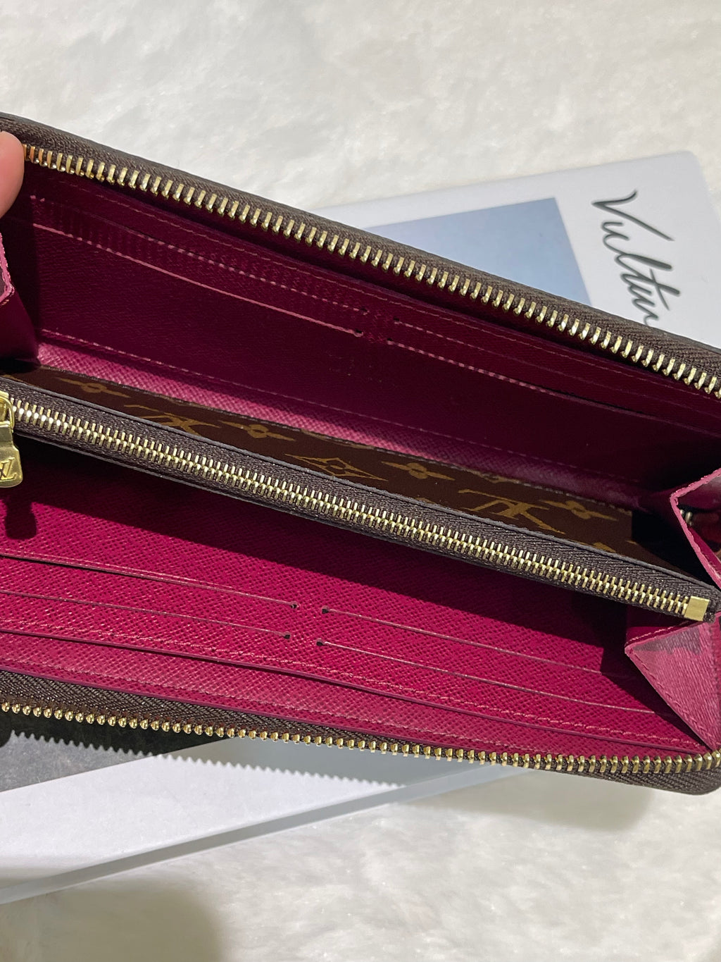 LV Zip Long Wallet