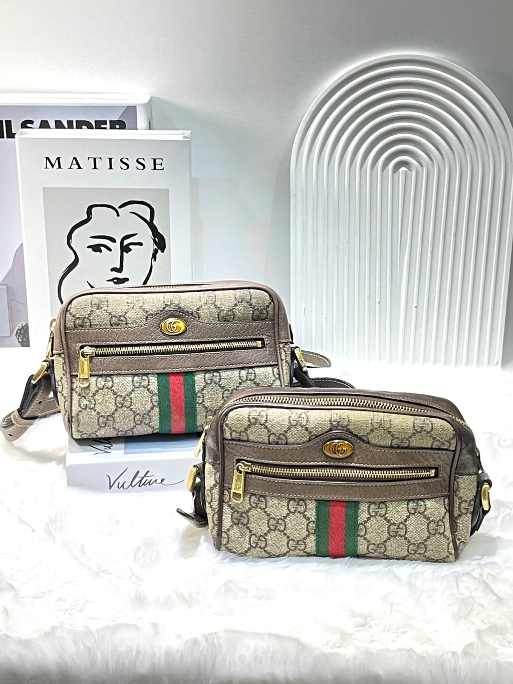 Gucci Ophidia Mini GG Supreme Shoulder Bag