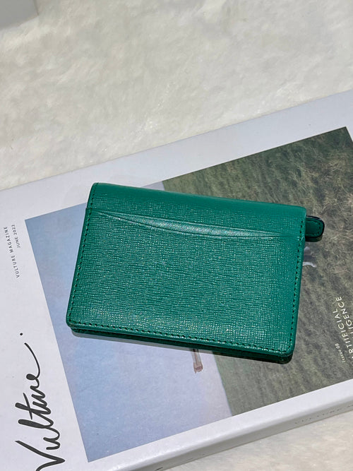 Braun Buffel Green Wallet