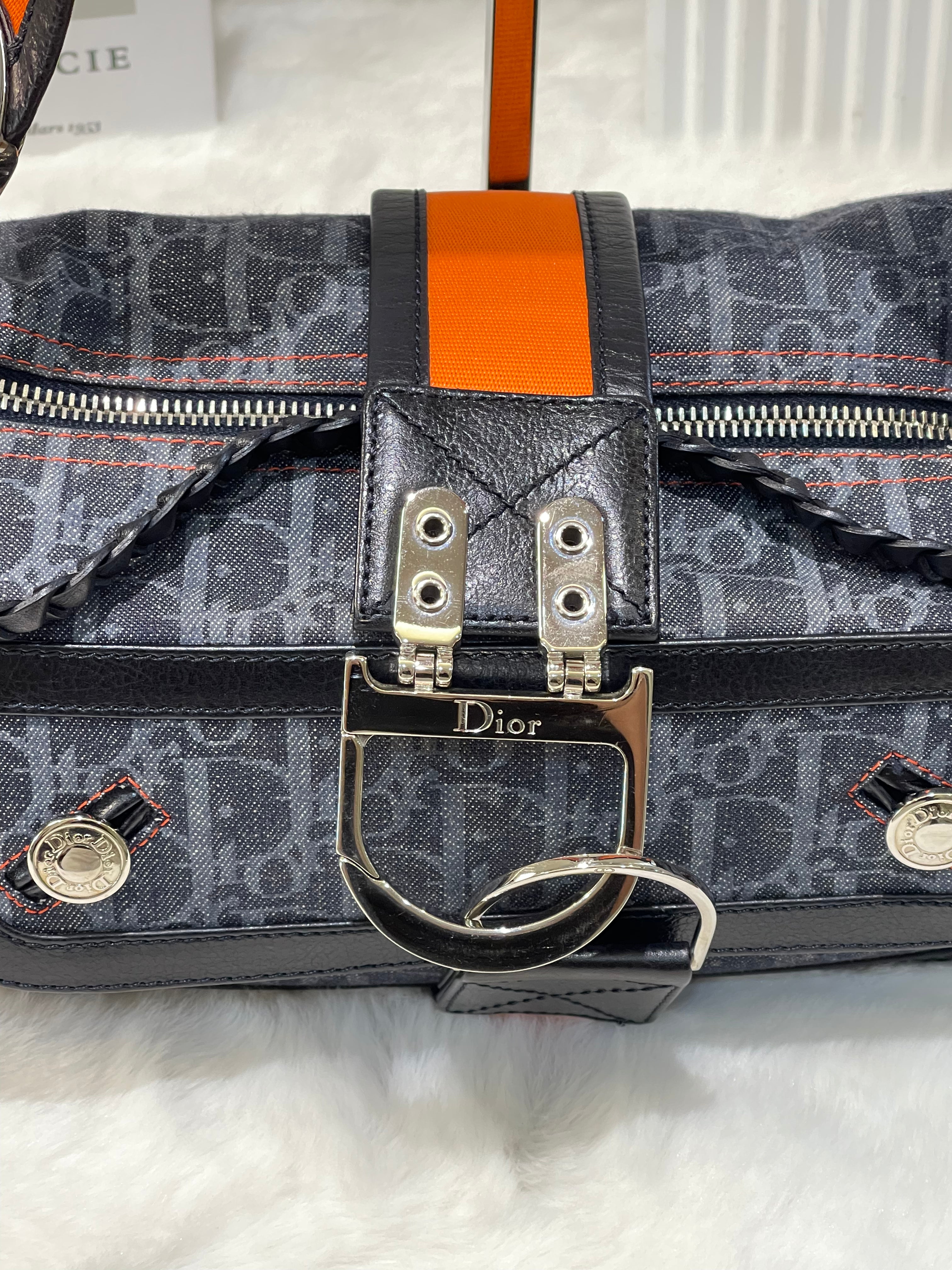 Dior 2005 Flight line Hobo Shoulder bag&nbsp;