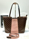 LV Damier Ebene Jersey Tote Bag